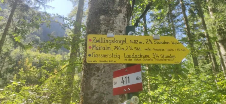 5 Gipfel Tour - Vom Zwillingskogel (1402m) zum Steineck (1418m)