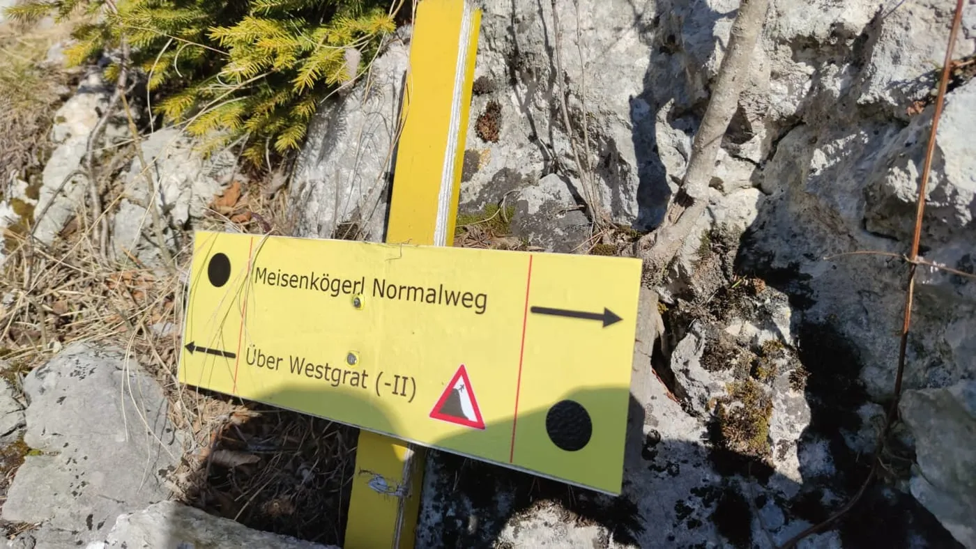 Vom Meisenfenster zur Bräumauer (808m) - Maisenkögerl (945m) - Hutkogel & Hochsalm (1405m)