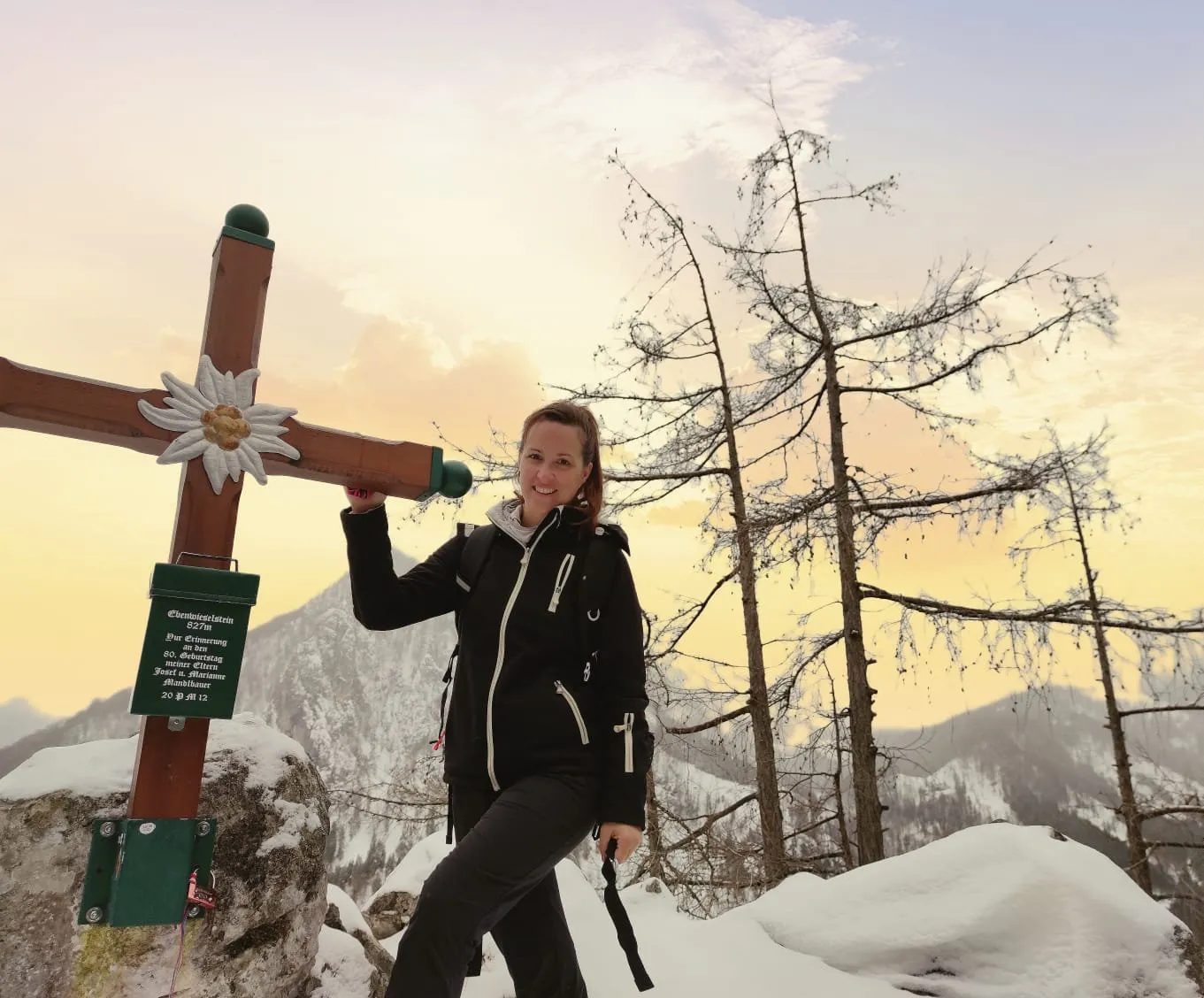 Ebenwieselstein (827m) via Pastorensteig