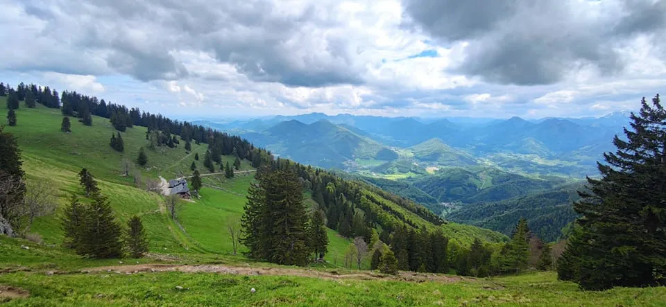 Herrentisch (1333m) via Rauher Kaibling (1381m) zum Nackten Kaibling & Schabenreitnerstein (1143m)