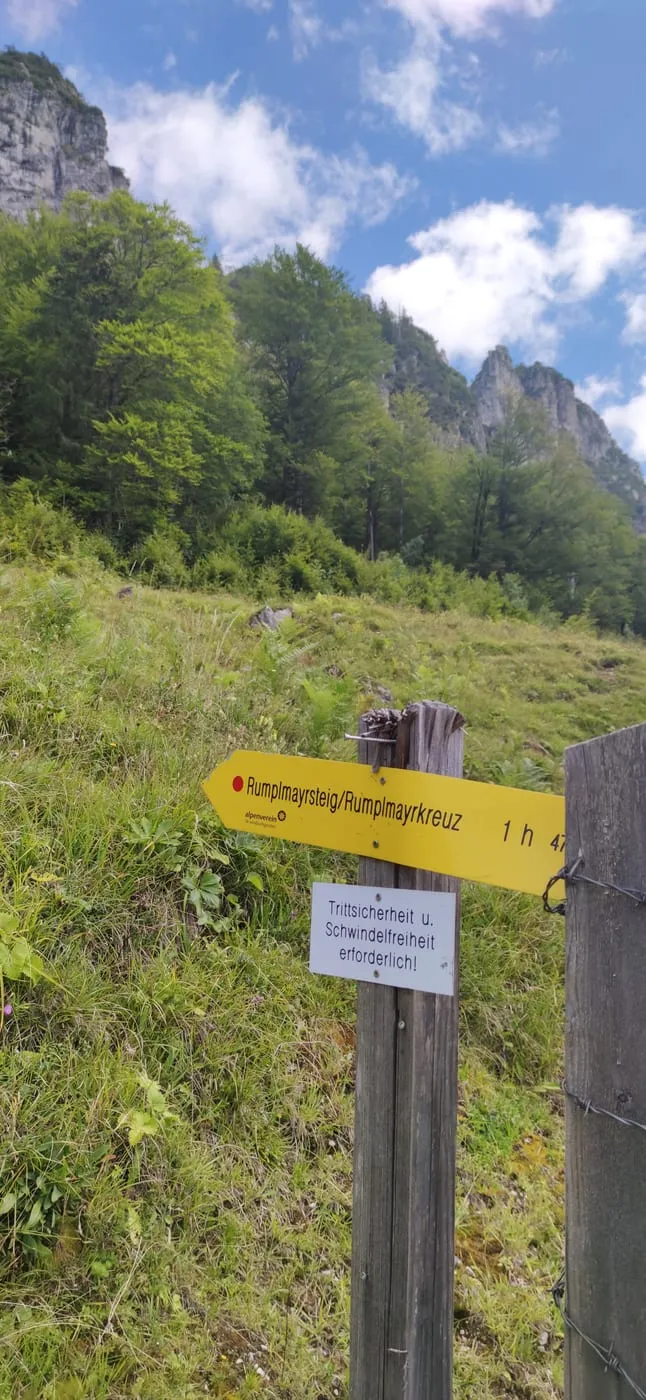 Karlkreuz (1220m), Kampermauer (1394m) zum Schwarzkogel (1554m) und Tannschwärz (1533m)