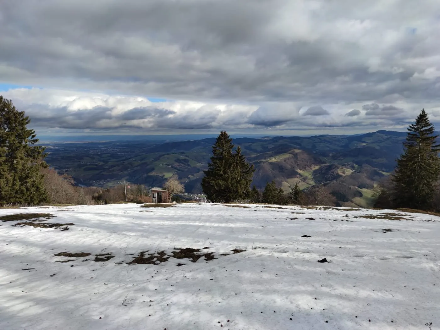 Schneeherrgott, Kruckenbrettl (1020m), Teufelskirche (1080m) & Herndleck (1026m)