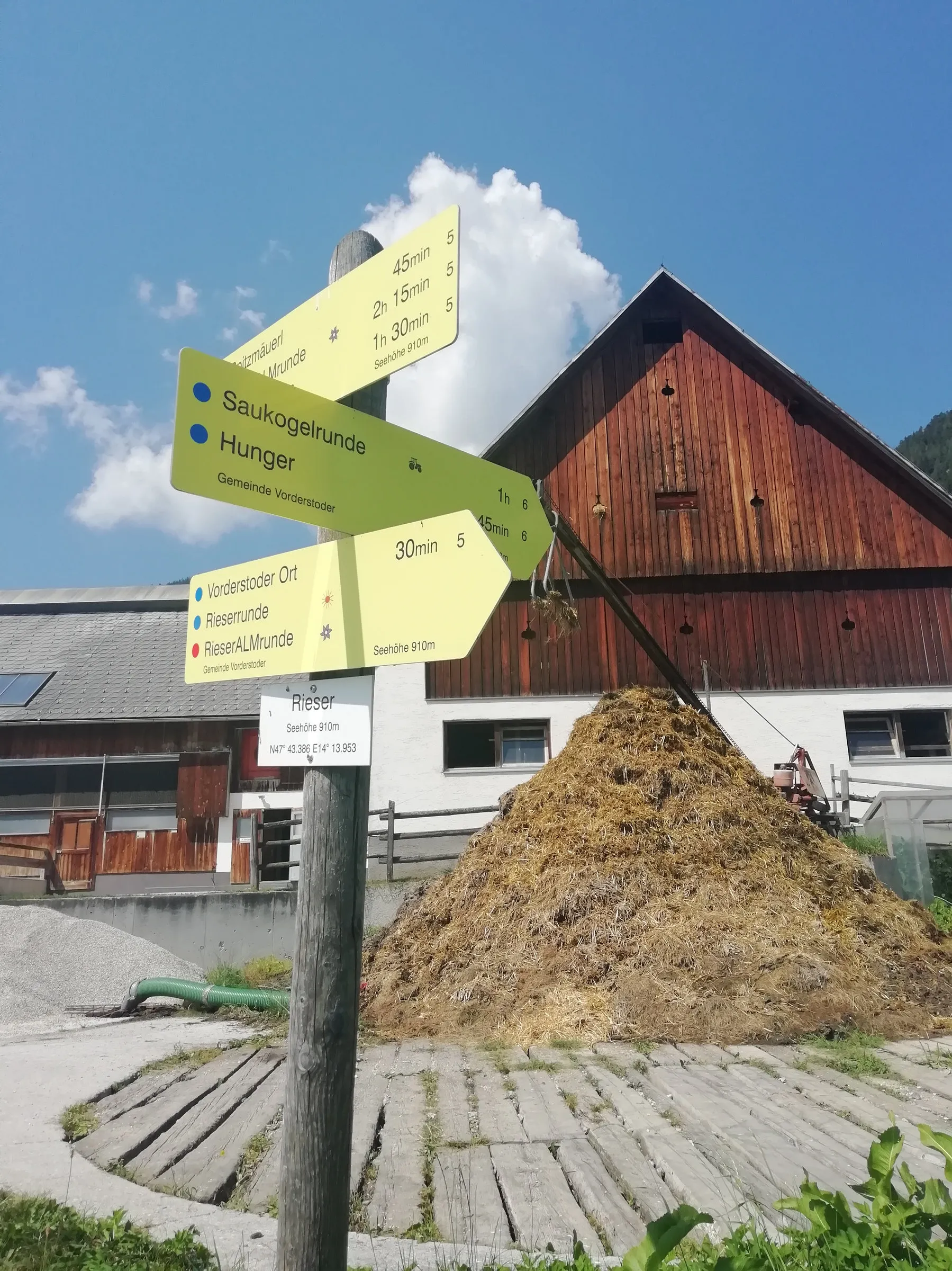 Spitzmäuerl (1110m) & Filzmooseralm