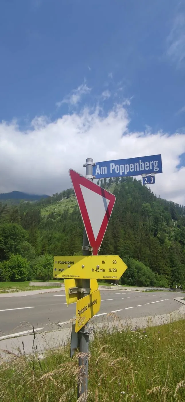 Vom Poppenberg (860m) zum Steyrsberg (1007m) & Strumboding Wasserfall
