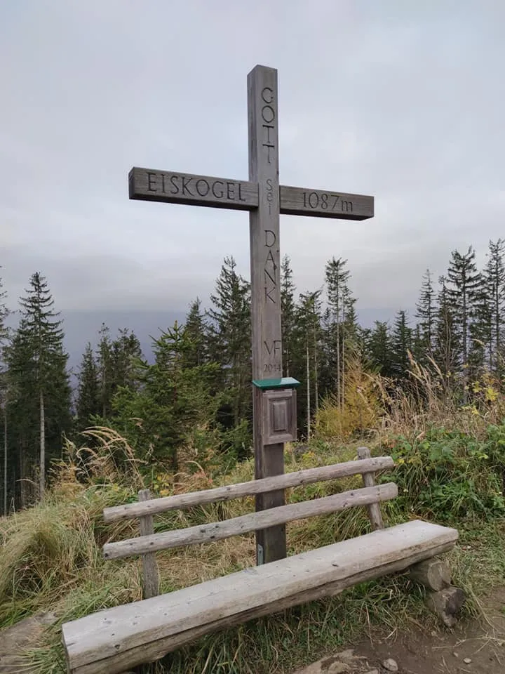 Ruine Seisenburg, Pernecker Kogel (1080m) & Eiskogel (1087m)